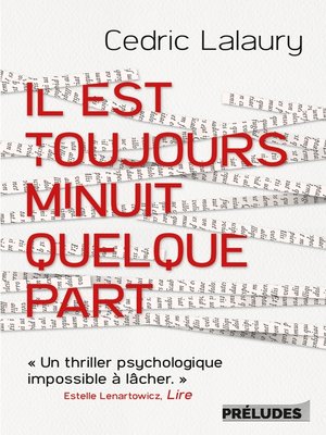 cover image of Il est toujours minuit quelque part